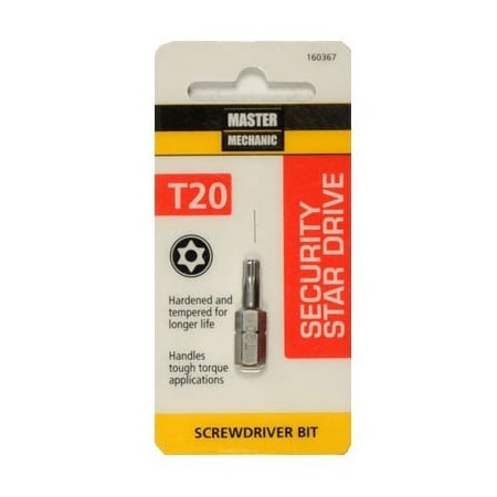 Disston MM 1 TX20 Torx Sec Bit 160367